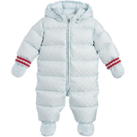 gucci infant snowsuit|gucci baby clothes.